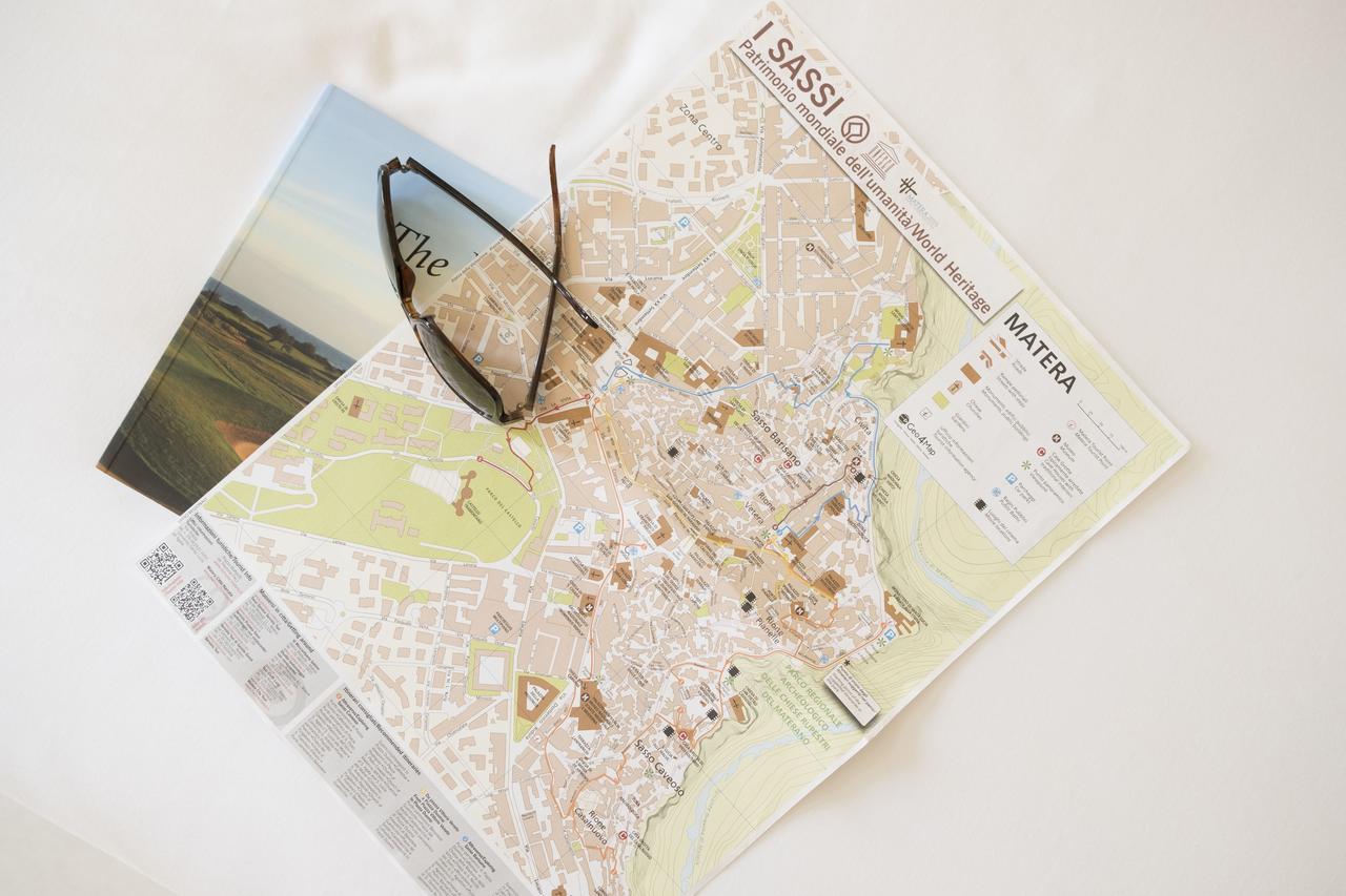 Aquatio Cave Luxury Hotel&SPA Matera Esterno foto Map of Sassari