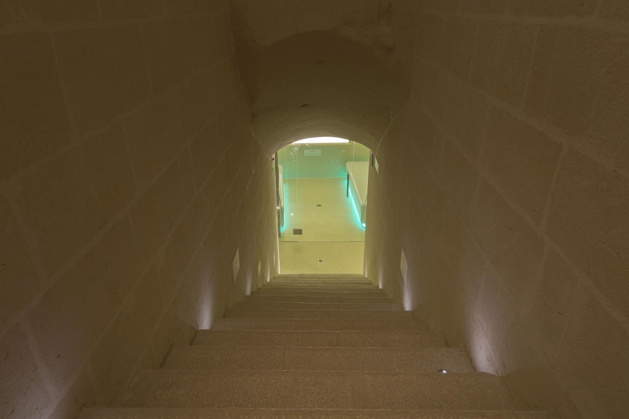Aquatio Cave Luxury Hotel&SPA Matera Esterno foto The entrance to the cave