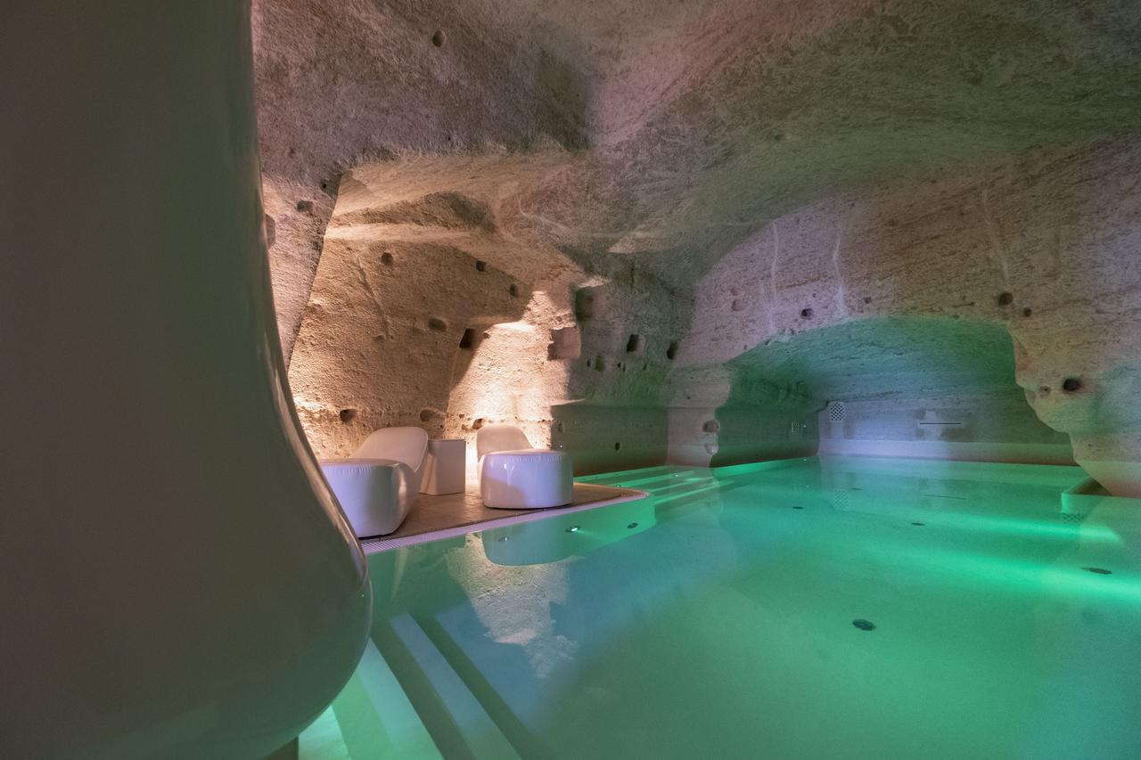 Aquatio Cave Luxury Hotel&SPA Matera Esterno foto The spa