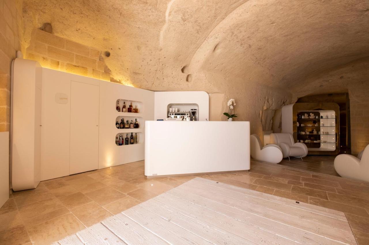 Aquatio Cave Luxury Hotel&SPA Matera Esterno foto The reception area