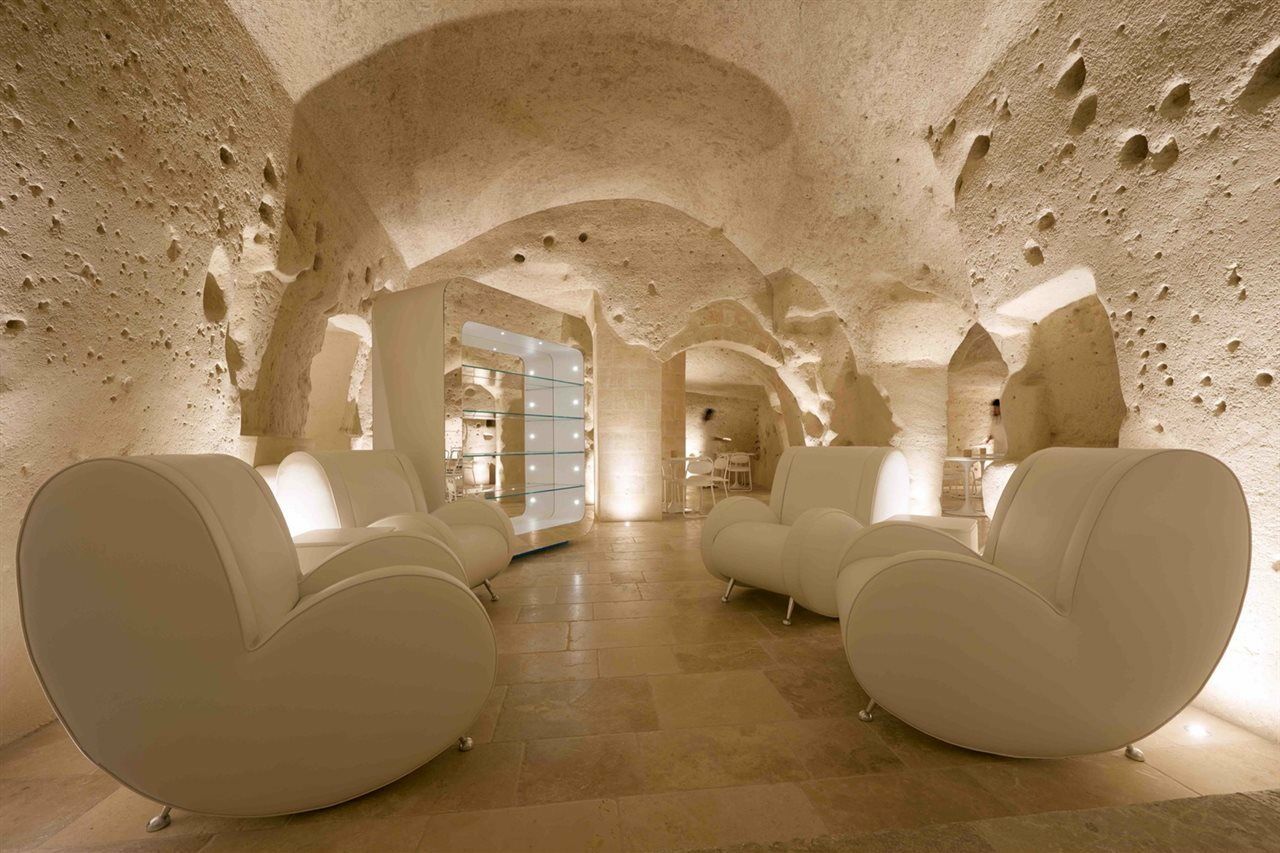 Aquatio Cave Luxury Hotel&SPA Matera Esterno foto The Spa